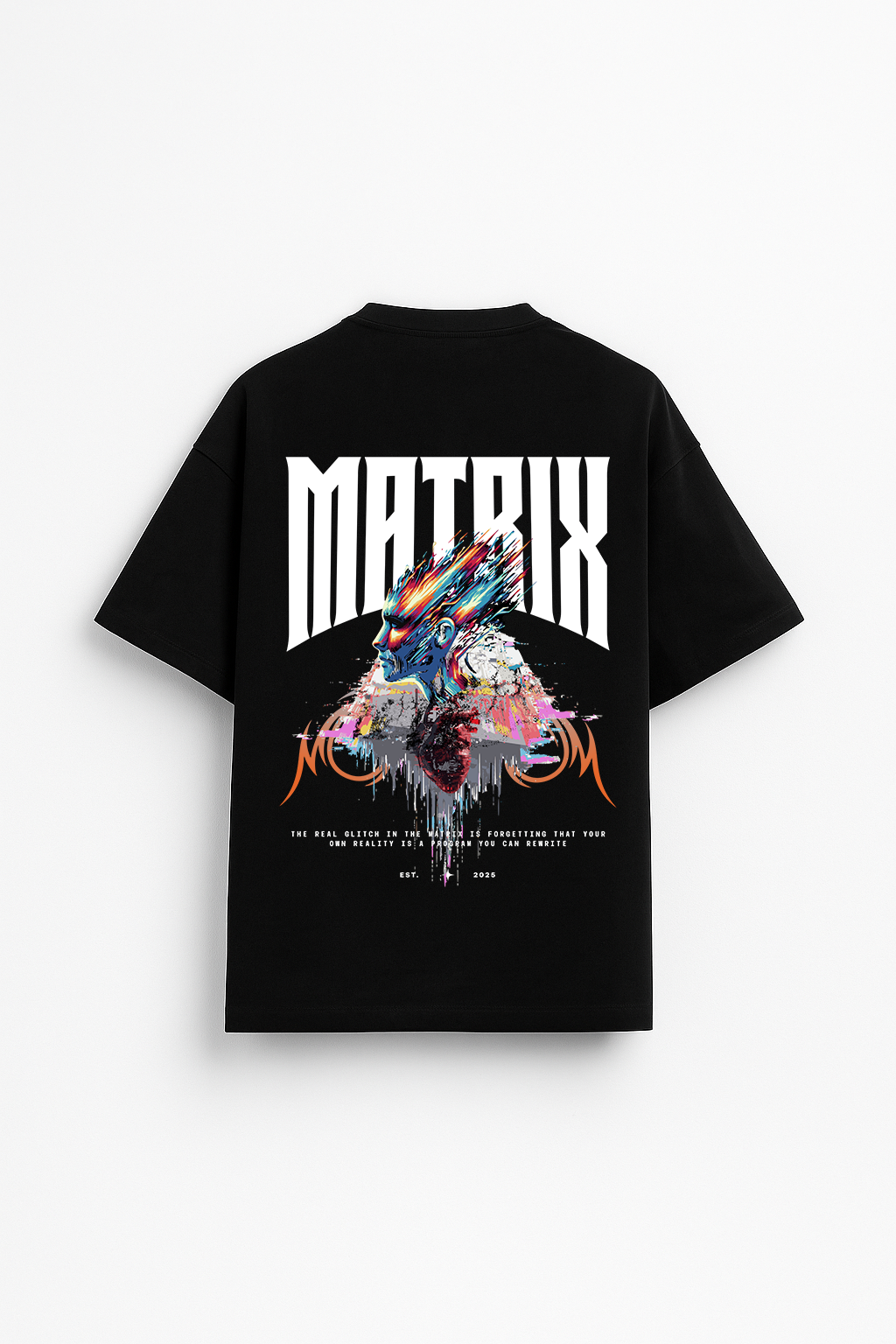 THE CODE BREAKER  OVERSIZED T-SHIRT